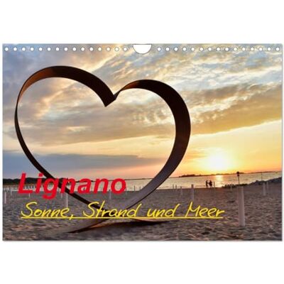 CALVENDO Lignano Sonne, Strand und Meer (Wandkalender 2026 DIN A4 quer), Monatskalender: Urlaub in Lignano Italien ( Orte) CALVENDO Lignano Sonne, Strand und Meer (Wandkalender 2026 DIN A4 quer), Monatskalender: Urlaub in Lignano Italien ( Orte)