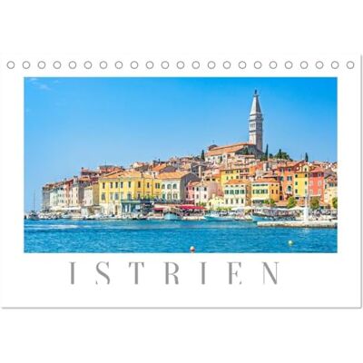 CALVENDO Istrien Piran • Novigrad • Rovinj • Pula (Tischkalender 2026 DIN A5 quer), Monatskalender: Impressionen des kroatischen und slowenischen Teiles Istriens. ( Orte) CALVENDO Istrien Piran • Novigrad • Rovinj • Pula (Tischkalender 2026 DIN A5 quer), Monatskalender: Impressionen des kroatischen und slowenischen Teiles Istriens. ( Orte)