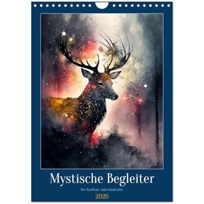 CALVENDO Mystische Begleiter (Wandkalender 2026 DIN A4 hoch), Monatskalender: Mit den Krafttieren rund ums Jahr ( Glaube) CALVENDO Mystische Begleiter (Wandkalender 2026 DIN A4 hoch), Monatskalender: Mit den Krafttieren rund ums Jahr ( Glaube)