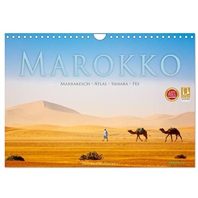 CALVENDO Marokko: Marrakesch, Atlas, Sahara, Fès (Wandkalender 2026 DIN A4 quer), Monatskalender: Eine Orientreise durch Marokko ( Orte) CALVENDO Marokko: Marrakesch, Atlas, Sahara, Fès (Wandkalender 2026 DIN A4 quer), Monatskalender: Eine Orientreise durch Marokko ( Orte)