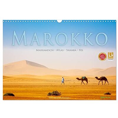 CALVENDO Marokko: Marrakesch, Atlas, Sahara, Fès (Wandkalender 2026 DIN A3 quer), Monatskalender: Eine Orientreise durch Marokko ( Orte) CALVENDO Marokko: Marrakesch, Atlas, Sahara, Fès (Wandkalender 2026 DIN A3 quer), Monatskalender: Eine Orientreise durch Marokko ( Orte)