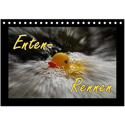 CALVENDO Enten-Rennen (Tischkalender 2026 DIN A5 quer), Monatskalender: Badewannen-Enten in Aktion ( Spass) CALVENDO Enten-Rennen (Tischkalender 2026 DIN A5 quer), Monatskalender: Badewannen-Enten in Aktion ( Spass)