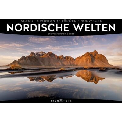 Ackermann Kunstverlag Nordische Welten Signature Kalender 2025 Hochwertiger Skandinavien-Kalender im großen Querformat (66x50 cm), Island, Färöer, Grönland, Norwegen Ackermann Kunstverlag Nordische Welten Signature Kalender 2025 Hochwertiger Skandinavien-Kalender im großen Querformat (66x50 cm), Island, Färöer, Grönland, Norwegen