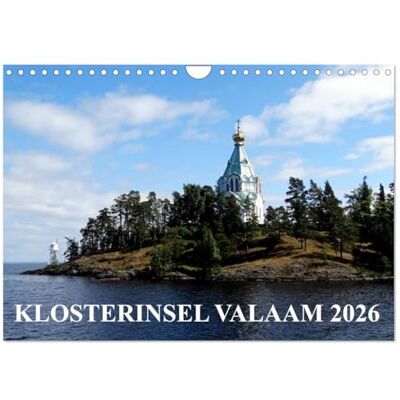 CALVENDO KLOSTERINSEL VALAAM 2026 (Wandkalender 2026 DIN A4 quer), Monatskalender: Klosterinsel Valaam Russlands "Athos des Nordens" ( Orte) CALVENDO KLOSTERINSEL VALAAM 2026 (Wandkalender 2026 DIN A4 quer), Monatskalender: Klosterinsel Valaam Russlands "Athos des Nordens" ( Orte)