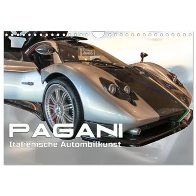 CALVENDO Pagani italienische Automobilkunst (Wandkalender 2026 DIN A4 quer), Monatskalender: Pagani Hypercars aus Modena ( Sport) CALVENDO Pagani italienische Automobilkunst (Wandkalender 2026 DIN A4 quer), Monatskalender: Pagani Hypercars aus Modena ( Sport)