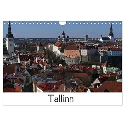 CALVENDO Tallinn (Wandkalender 2026 DIN A4 quer), Monatskalender: Bilder aus der historischen Altstadt von Tallinn ( Orte) CALVENDO Tallinn (Wandkalender 2026 DIN A4 quer), Monatskalender: Bilder aus der historischen Altstadt von Tallinn ( Orte)