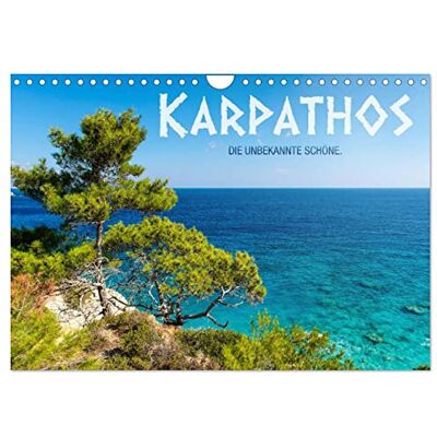 CALVENDO Karpathos – die unbekannte Schöne (Wandkalender 2026 DIN A4 quer), Monatskalender: Traumhaft schöne Bilder von Karpathos. ( Orte) CALVENDO Karpathos – die unbekannte Schöne (Wandkalender 2026 DIN A4 quer), Monatskalender: Traumhaft schöne Bilder von Karpathos. ( Orte)