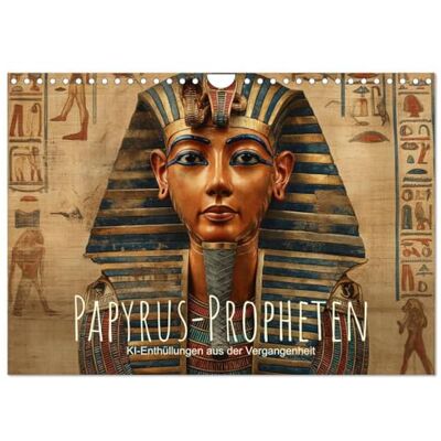 CALVENDO Papyrus-Propheten KI-Enthüllungen aus der Vergangenheit (Wandkalender 2026 DIN A4 quer), Monatskalender: Ägyptische Ästhetik: KI-Kalender, ... Illustrationen. ( Wissenschaft) CALVENDO Papyrus-Propheten KI-Enthüllungen aus der Vergangenheit (Wandkalender 2026 DIN A4 quer), Monatskalender: Ägyptische Ästhetik: KI-Kalender, ... Illustrationen. ( Wissenschaft)