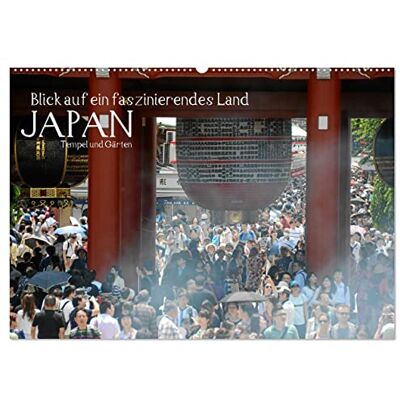 CALVENDO Blick auf ein faszinierendes Land Japan 2026 (Wandkalender 2026 DIN A2 quer), Monatskalender: Fotos von Tempeln und Gärten aus Japan ( Orte) CALVENDO Blick auf ein faszinierendes Land Japan 2026 (Wandkalender 2026 DIN A2 quer), Monatskalender: Fotos von Tempeln und Gärten aus Japan ( Orte)