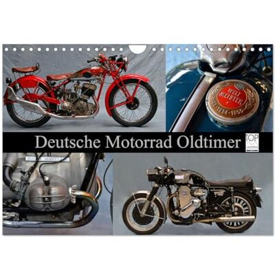 CALVENDO Deutsche Motorrad Oldtimer (Wandkalender 2026 DIN A4 quer), Monatskalender: Mechanische Legenden ( Mobilitaet) CALVENDO Deutsche Motorrad Oldtimer (Wandkalender 2026 DIN A4 quer), Monatskalender: Mechanische Legenden ( Mobilitaet)