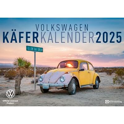 arti promotion Volkswagen Käfer Kalender 2025 Wandkalender, 70x50cm, Kalender mit verschiedensten Abbildungen vom VW Käfer, der VW Klassiker im Großformat, mit Spiralbindung arti promotion Volkswagen Käfer Kalender 2025 Wandkalender, 70x50cm, Kalender mit verschiedensten Abbildungen vom VW Käfer, der VW Klassiker im Großformat, mit Spiralbindung