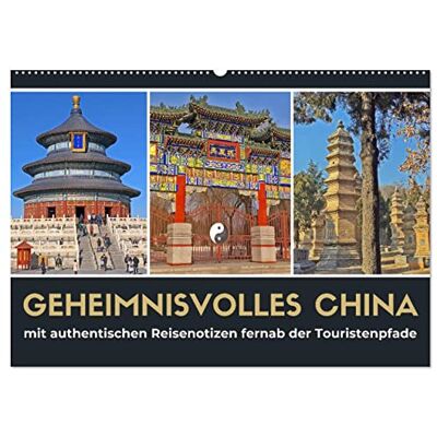 CALVENDO Geheimnisvolles China 2026 (Wandkalender 2026 DIN A2 quer), Monatskalender: Eine China Abenteuerreise von Peking in die Provinz Henan. ( Orte) CALVENDO Geheimnisvolles China 2026 (Wandkalender 2026 DIN A2 quer), Monatskalender: Eine China Abenteuerreise von Peking in die Provinz Henan. ( Orte)