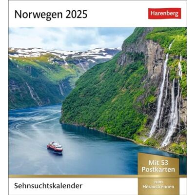 Harenberg Norwegen Sehnsuchtskalender 2025 Wochenkalender mit 53 Postkarten: Urlaubsträume in einem Tischkalender im Postkartenformat. Jede Woche neue ... zum Aufhängen (Sehnsuchtskalender ) Harenberg Norwegen Sehnsuchtskalender 2025 Wochenkalender mit 53 Postkarten: Urlaubsträume in einem Tischkalender im Postkartenformat. Jede Woche neue ... zum Aufhängen (Sehnsuchtskalender )