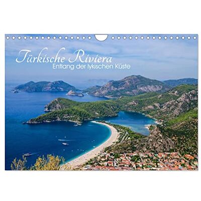 CALVENDO Türkische Riviera Entlang der lykischen Küste (Wandkalender 2026 DIN A4 quer), Monatskalender: Die faszinierende Landschaft rund um Fethiye an der türkischen Riviera ( Natur) CALVENDO Türkische Riviera Entlang der lykischen Küste (Wandkalender 2026 DIN A4 quer), Monatskalender: Die faszinierende Landschaft rund um Fethiye an der türkischen Riviera ( Natur)
