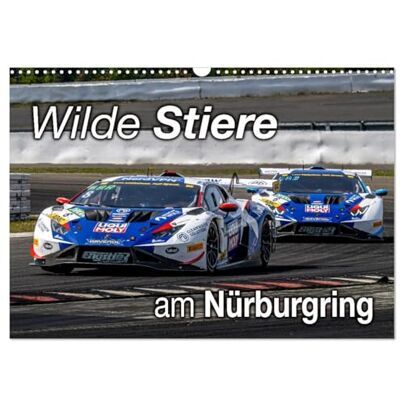 CALVENDO Wilde Stiere am Nürburgring (Wandkalender 2026 DIN A3 quer), Monatskalender: Spektakuläre Rennszenen der Supersportwagen beim GT Masters am Rennwochenende auf dem Nürburgring ( Sport) CALVENDO Wilde Stiere am Nürburgring (Wandkalender 2026 DIN A3 quer), Monatskalender: Spektakuläre Rennszenen der Supersportwagen beim GT Masters am Rennwochenende auf dem Nürburgring ( Sport)