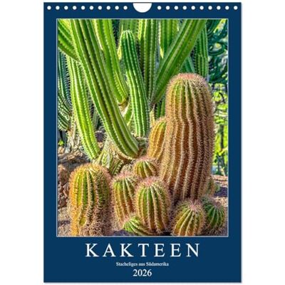 CALVENDO Kakteen Stacheliges aus Südamerika (Wandkalender 2026 DIN A4 hoch), Monatskalender: Faszinierende Kakteengewächse aus Südamerika ( Natur) CALVENDO Kakteen Stacheliges aus Südamerika (Wandkalender 2026 DIN A4 hoch), Monatskalender: Faszinierende Kakteengewächse aus Südamerika ( Natur)
