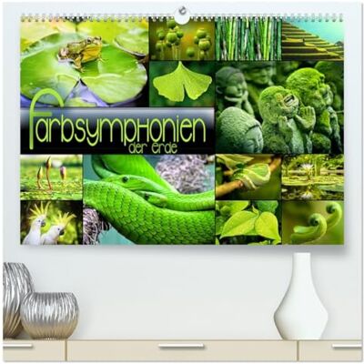 CALVENDO Farbsymphonien der Erde (hochwertiger Premium Wandkalender 2026 DIN A2 quer), Kunstdruck in Hochglanz: Stimmungsvolle Collagen in faszinierenden Farbkombinationen ( Natur) CALVENDO Farbsymphonien der Erde (hochwertiger Premium Wandkalender 2026 DIN A2 quer), Kunstdruck in Hochglanz: Stimmungsvolle Collagen in faszinierenden Farbkombinationen ( Natur)