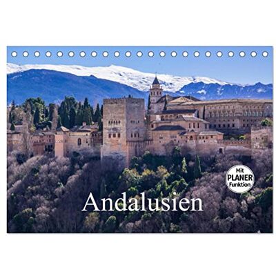 CALVENDO Andalusien (Tischkalender 2026 DIN A5 quer), Monatskalender: Andalusien der "sonnige Süden" Spaniens ( Orte) CALVENDO Andalusien (Tischkalender 2026 DIN A5 quer), Monatskalender: Andalusien der "sonnige Süden" Spaniens ( Orte)