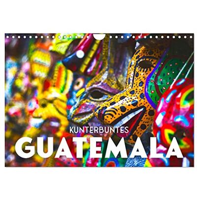 CALVENDO Kunterbuntes Guatemala (Wandkalender 2026 DIN A4 quer), Monatskalender: Pura Vida in Guatemala! ( Orte) CALVENDO Kunterbuntes Guatemala (Wandkalender 2026 DIN A4 quer), Monatskalender: Pura Vida in Guatemala! ( Orte)