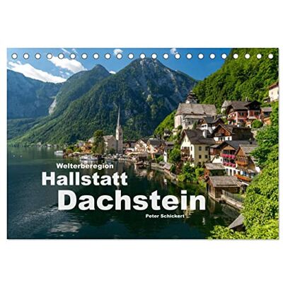 CALVENDO Welterberegion Hallstatt Dachstein (Tischkalender 2026 DIN A5 quer), Monatskalender: Die Faszinierende Welterberegion Hallstatt Dachstein im Salzkammergut. ( Orte) CALVENDO Welterberegion Hallstatt Dachstein (Tischkalender 2026 DIN A5 quer), Monatskalender: Die Faszinierende Welterberegion Hallstatt Dachstein im Salzkammergut. ( Orte)