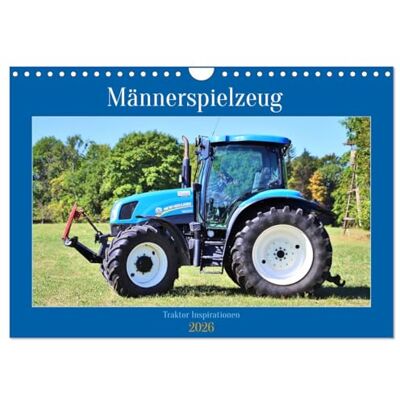 CALVENDO Männerspielzeug Traktor Inspirationen (Wandkalender 2026 DIN A4 quer), Monatskalender: Traktoren die für Herzklopfen sorgen ( Technologie) CALVENDO Männerspielzeug Traktor Inspirationen (Wandkalender 2026 DIN A4 quer), Monatskalender: Traktoren die für Herzklopfen sorgen ( Technologie)