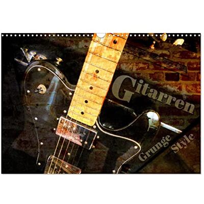 CALVENDO Gitarren Grunge Style (Wandkalender 2026 DIN A3 quer), Monatskalender: E-Gitarren und E-Bässe mit Grunge-Effekten stilvoll in Szene gesetzt ( Kunst) CALVENDO Gitarren Grunge Style (Wandkalender 2026 DIN A3 quer), Monatskalender: E-Gitarren und E-Bässe mit Grunge-Effekten stilvoll in Szene gesetzt ( Kunst)