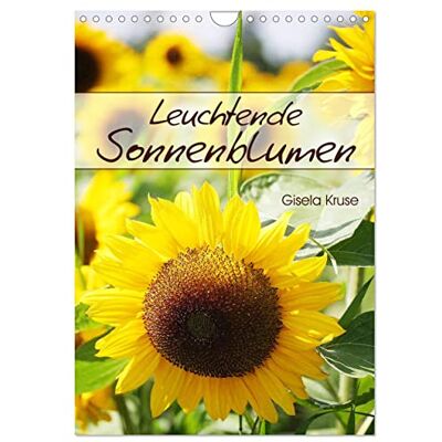 CALVENDO Leuchtende Sonnenblumen (Wandkalender 2026 DIN A4 hoch), Monatskalender: Sonnenschein durch strahlende Sonnenblumen ( Natur) CALVENDO Leuchtende Sonnenblumen (Wandkalender 2026 DIN A4 hoch), Monatskalender: Sonnenschein durch strahlende Sonnenblumen ( Natur)