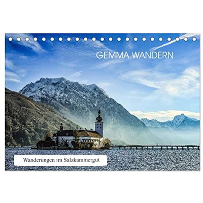 CALVENDO Gemma wandern Wanderungen im Salzkammergut (Tischkalender 2026 DIN A5 quer), Monatskalender ( Natur) CALVENDO Gemma wandern Wanderungen im Salzkammergut (Tischkalender 2026 DIN A5 quer), Monatskalender ( Natur)