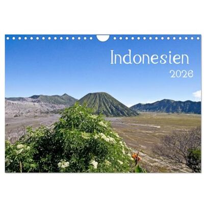 CALVENDO Indonesien (Wandkalender 2026 DIN A4 quer), Monatskalender: 12 Fotos aus einem Land mit tausenden Gesichtern. ( Orte) CALVENDO Indonesien (Wandkalender 2026 DIN A4 quer), Monatskalender: 12 Fotos aus einem Land mit tausenden Gesichtern. ( Orte)