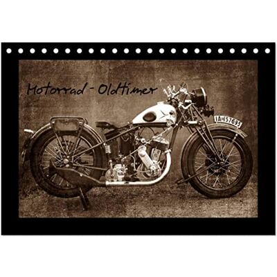 CALVENDO Motorrad Oldtimer (Tischkalender 2026 DIN A5 quer), Monatskalender ( Mobilitaet) CALVENDO Motorrad Oldtimer (Tischkalender 2026 DIN A5 quer), Monatskalender ( Mobilitaet)
