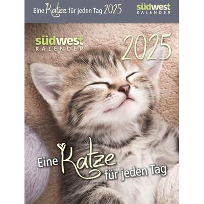 Suedwest Verlag Eine Katze für jeden Tag 2025 Tagesabreißkalender zum Aufstellen oder Aufhängen Suedwest Verlag Eine Katze für jeden Tag 2025 Tagesabreißkalender zum Aufstellen oder Aufhängen