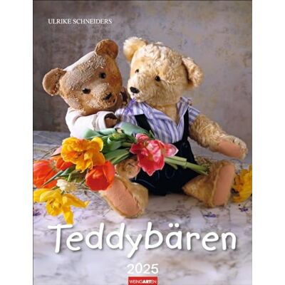 Weingarten Teddybären Kalender 2025: Foto-Wandplaner mit niedlichen Teddys. Jeden Monat ein liebevoll arrangiertes Bären-Foto im Format 30 x 39 cm. Mit Platz zum Eintragen. Weingarten Teddybären Kalender 2025: Foto-Wandplaner mit niedlichen Teddys. Jeden Monat ein liebevoll arrangiertes Bären-Foto im Format 30 x 39 cm. Mit Platz zum Eintragen.