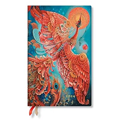 Paperblanks Firebird (Birds of Happiness) Maxi 12-month Dayplanner 2024 (Bird of Happiness) Paperblanks Firebird (Birds of Happiness) Maxi 12-month Dayplanner 2024 (Bird of Happiness)