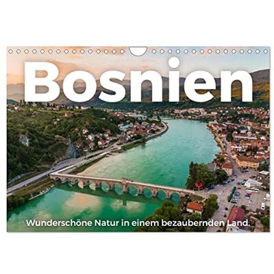 CALVENDO Bosnien Wunderschöne Natur in einem bezaubernden Land. (Wandkalender 2026 DIN A4 quer), Monatskalender: Genießen Sie die aufregenden Bilder von Bosnien. ( Orte) CALVENDO Bosnien Wunderschöne Natur in einem bezaubernden Land. (Wandkalender 2026 DIN A4 quer), Monatskalender: Genießen Sie die aufregenden Bilder von Bosnien. ( Orte)