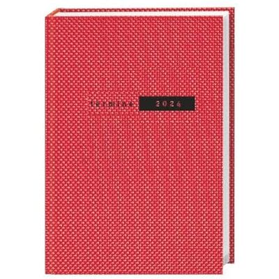 Heye Roter Terminer A5. Schicker Terminkalender 2024 mit hochwertigem Struktureinband. Buch-Kalender mit Lesebändchen. Wochenplaner 2024 mit 152 Seiten. Taschenkalender zum Planen von Terminen. Heye Roter Terminer A5. Schicker Terminkalender 2024 mit hochwertigem Struktureinband. Buch-Kalender mit Lesebändchen. Wochenplaner 2024 mit 152 Seiten. Taschenkalender zum Planen von Terminen.