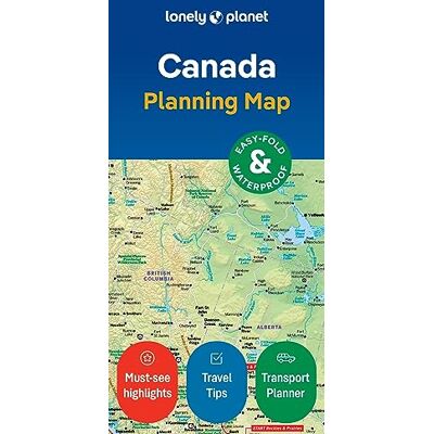 Lonely Planet Canada Planning Map Lonely Planet Canada Planning Map