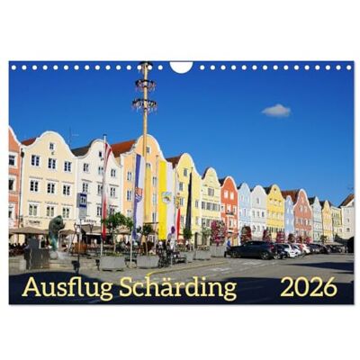 CALVENDO Ausflug Schärding (Wandkalender 2026 DIN A4 quer), Monatskalender: Sehenswerte Ansichten von Schärding. ( Orte) CALVENDO Ausflug Schärding (Wandkalender 2026 DIN A4 quer), Monatskalender: Sehenswerte Ansichten von Schärding. ( Orte)