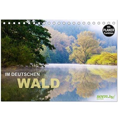 CALVENDO Im Deutschen Wald 2026 ein Notizkalender (Tischkalender 2026 DIN A5 quer), Monatskalender: Sehnsuchtslandschaften zum Träumen und Entfliehen ( Natur) CALVENDO Im Deutschen Wald 2026 ein Notizkalender (Tischkalender 2026 DIN A5 quer), Monatskalender: Sehnsuchtslandschaften zum Träumen und Entfliehen ( Natur)