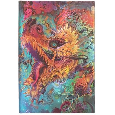 Paperblanks Humming Dragon (Android Jones Collection) Mini Lined Hardcover Journal: Hardcover mit Elastikbandverschluss Paperblanks Humming Dragon (Android Jones Collection) Mini Lined Hardcover Journal: Hardcover mit Elastikbandverschluss