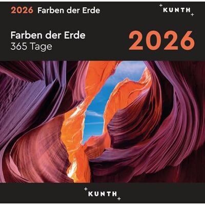 KUNTH Farben der Erde 365-Tage-Abreißkalender 2026: Tägliche Inspiration in Bild und Text. Kalender zum Aufhängen oder Aufstellen. ( Abreißkalender 365 Tage) KUNTH Farben der Erde 365-Tage-Abreißkalender 2026: Tägliche Inspiration in Bild und Text. Kalender zum Aufhängen oder Aufstellen. ( Abreißkalender 365 Tage)