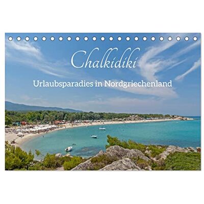 CALVENDO Chalkidiki Urlaubsparadies in Nordgriechenland (Tischkalender 2026 DIN A5 quer), Monatskalender: Chalkidiki gehört zu den beliebtesten Regionen Griechenlands. ( Orte) CALVENDO Chalkidiki Urlaubsparadies in Nordgriechenland (Tischkalender 2026 DIN A5 quer), Monatskalender: Chalkidiki gehört zu den beliebtesten Regionen Griechenlands. ( Orte)