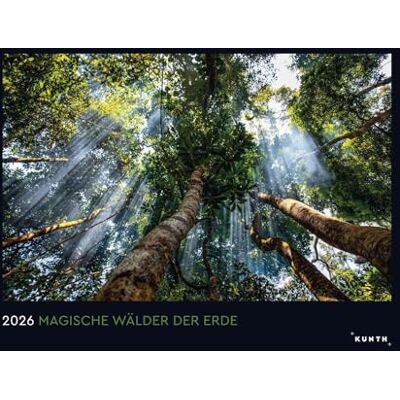 KUNTH Magische Wälder der Erde Wandkalender 2026: Hochwertiger, bildstarker Kalender mit Spiralbindung im Großformat ( Wandkalender Black Edition 60 x 45 cm) KUNTH Magische Wälder der Erde Wandkalender 2026: Hochwertiger, bildstarker Kalender mit Spiralbindung im Großformat ( Wandkalender Black Edition 60 x 45 cm)