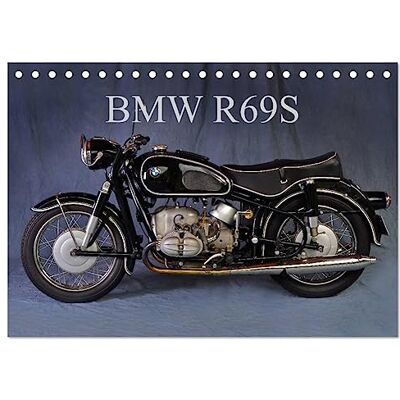 CALVENDO BMW R69S (Tischkalender 2026 DIN A5 quer), Monatskalender: Eines der schnellsten Motorräder seiner Zeit ( Technologie) CALVENDO BMW R69S (Tischkalender 2026 DIN A5 quer), Monatskalender: Eines der schnellsten Motorräder seiner Zeit ( Technologie)