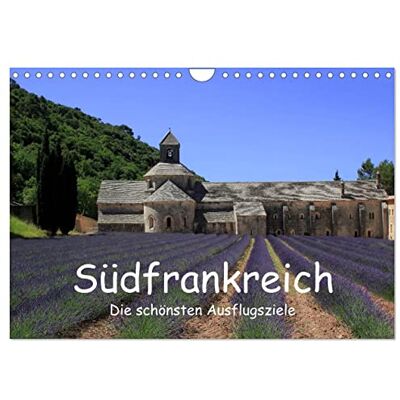 CALVENDO Südfrankreich Die schönsten Ausflugsziele. (Wandkalender 2026 DIN A4 quer), Monatskalender: Ausflugsziele in Südfrankreich ( Natur) CALVENDO Südfrankreich Die schönsten Ausflugsziele. (Wandkalender 2026 DIN A4 quer), Monatskalender: Ausflugsziele in Südfrankreich ( Natur)