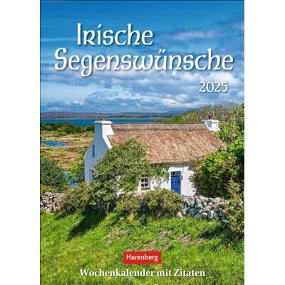 Harenberg Irische Segenswünsche Wochenkalender 2025 mit Zitaten: Ein Foto-Kalender voll stärkender irischer Weisheiten. Jede Woche ein neues Zitat in einem kleinen Wandkalender (Wochenkalender ) Harenberg Irische Segenswünsche Wochenkalender 2025 mit Zitaten: Ein Foto-Kalender voll stärkender irischer Weisheiten. Jede Woche ein neues Zitat in einem kleinen Wandkalender (Wochenkalender )