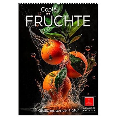 CALVENDO Coole Früchte (Wandkalender 2026 DIN A2 hoch), Monatskalender: Frische Früchte, atemberaubend schön und richtig lecker. ( Lifestyle) CALVENDO Coole Früchte (Wandkalender 2026 DIN A2 hoch), Monatskalender: Frische Früchte, atemberaubend schön und richtig lecker. ( Lifestyle)