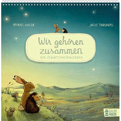 Baumhaus Wir gehören zusammen – Der Geburtstagskalender: Immerwährender Kalender, Spiralbindung, mit stimmungsvollen Bildern von Hase und Igel aus den Wir-Zwei-Büchern (Wir zwei gehören zusammen) Baumhaus Wir gehören zusammen – Der Geburtstagskalender: Immerwährender Kalender, Spiralbindung, mit stimmungsvollen Bildern von Hase und Igel aus den Wir-Zwei-Büchern (Wir zwei gehören zusammen)