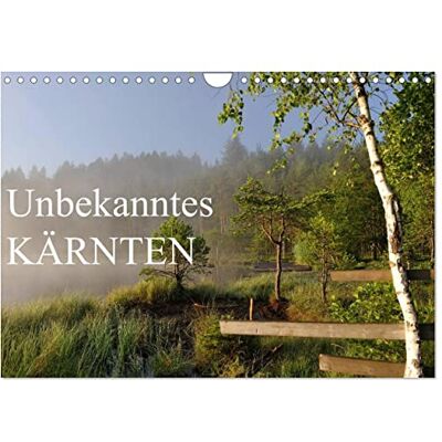 CALVENDO Unbekanntes Kärnten (Wandkalender 2026 DIN A4 quer), Monatskalender: Das schönste Bundesland Österreichs in 12 eindrucksvollen Aufnahmen ( Natur) CALVENDO Unbekanntes Kärnten (Wandkalender 2026 DIN A4 quer), Monatskalender: Das schönste Bundesland Österreichs in 12 eindrucksvollen Aufnahmen ( Natur)