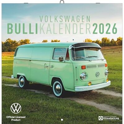arti promotion Volkswagen Bulli Kalender 2026 arti promotion Volkswagen Bulli Kalender 2026