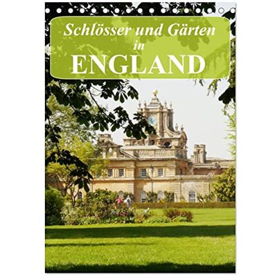 CALVENDO Schlösser und Gärten in England (Tischkalender 2026 DIN A5 hoch), Monatskalender: Weltberühmte englische Gärten und Schlösser, die einen Besuch wert sind ( Orte) CALVENDO Schlösser und Gärten in England (Tischkalender 2026 DIN A5 hoch), Monatskalender: Weltberühmte englische Gärten und Schlösser, die einen Besuch wert sind ( Orte)